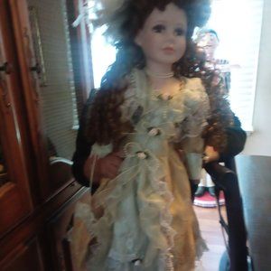 Cathay Collection Porcelain Doll